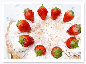 苺のミルフィーユ